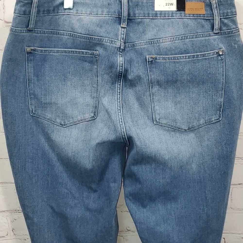 Judy Blue Therma Denim Skinny Fit High Waist Curvy Womens Jeans Size 22W NWT - Picture 7 of 13